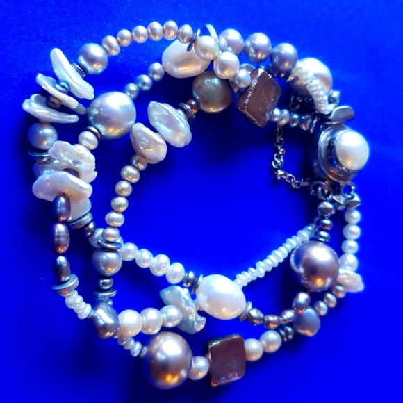 Artisan Jewelry - Artisan Multi Pearl Bracelet